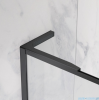Radaway Modo F SL Black II kabina Walk-in 100x201,6cm lewa Czarna szkło przejrzyste 10419104-54-01L